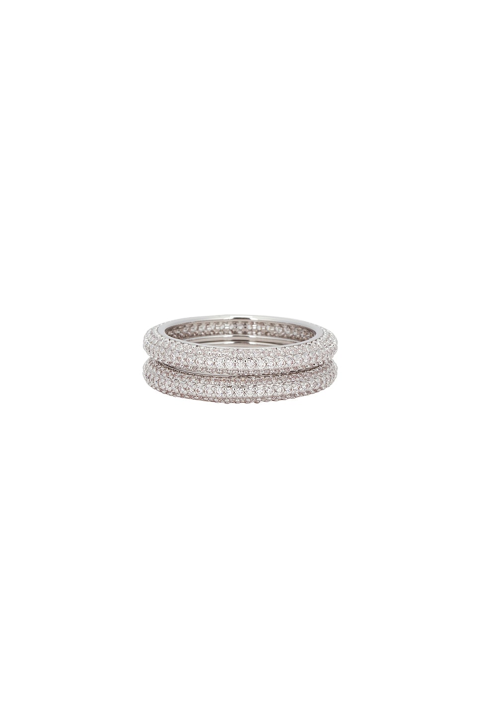 Micro Pave Ring Set