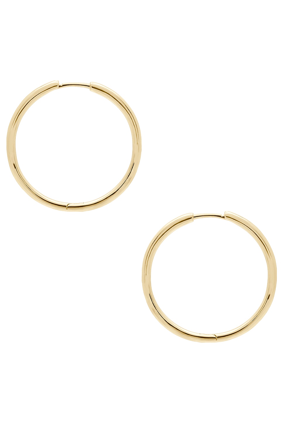 SHASHI Essential Hoop Earrings in Gold REVOLVE