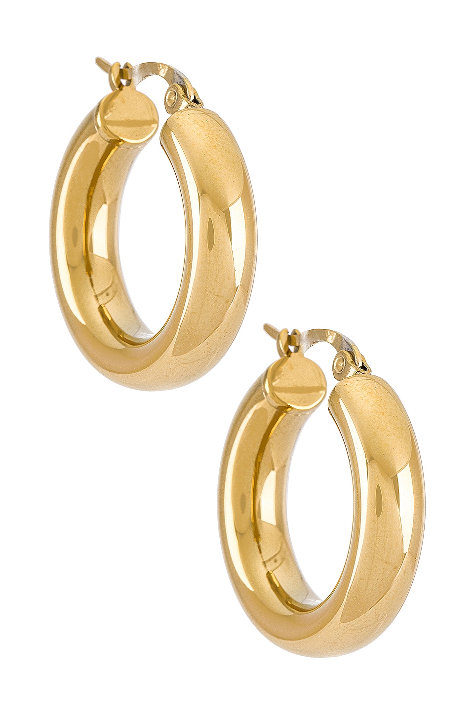 Triple Hoop Earring in Metallic Gold. Revolve Women Accessories Jewelry Earrings Hoop 