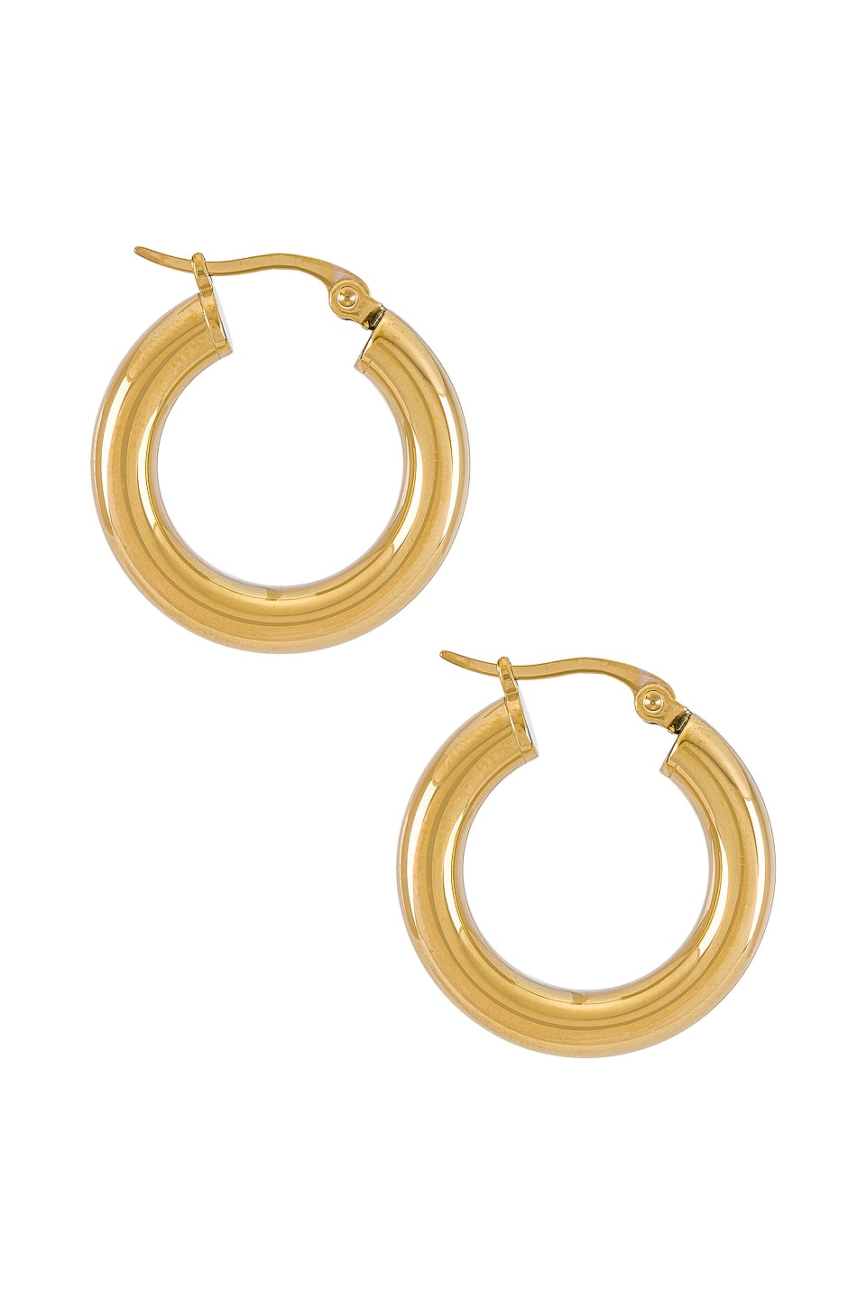 SHASHI Dominique Hoop Earring in Gold