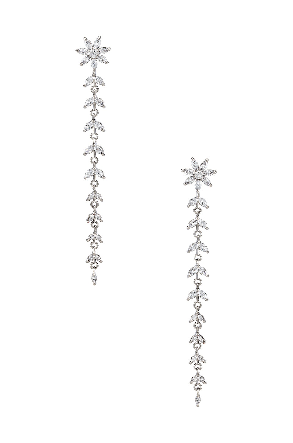 SHASHI Allure Earrings in Silver | REVOLVE