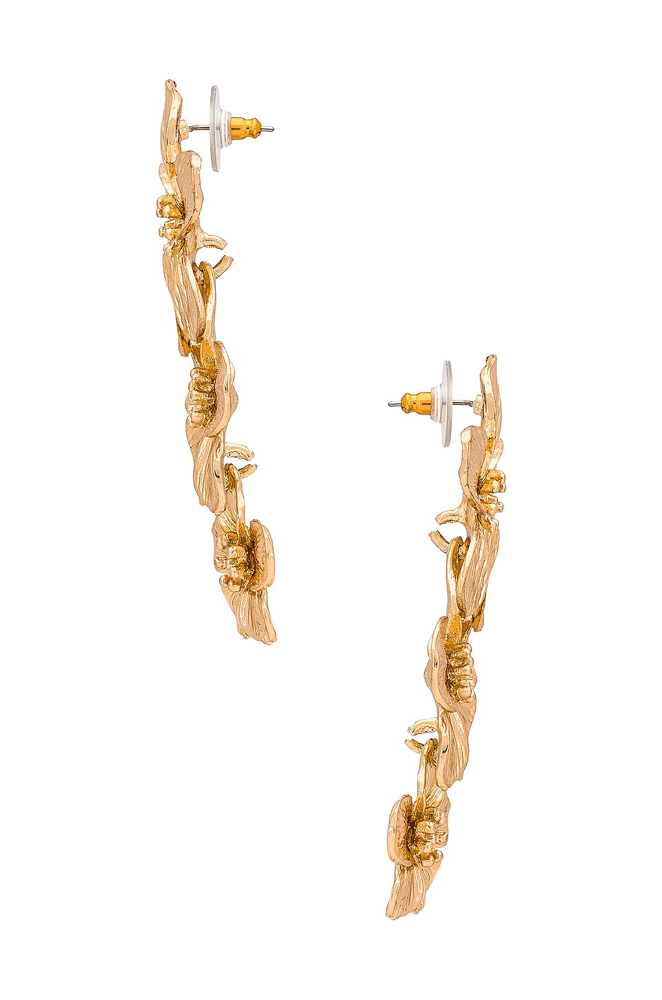 SHASHI Botanique Earrings in Gold