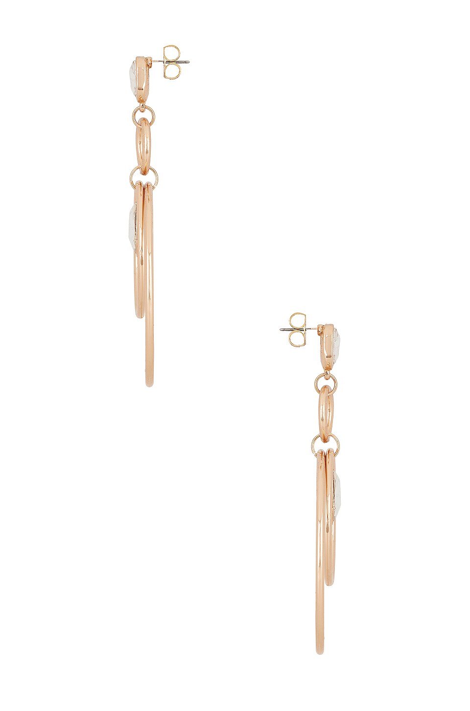 SHASHI Genisis Earrings in Gold