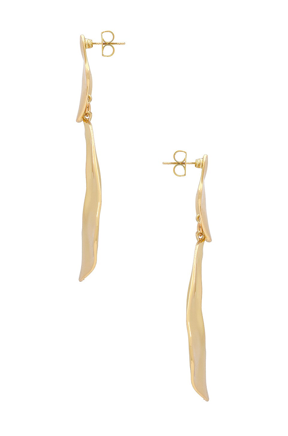 SHASHI Alaia Earrings in Gold