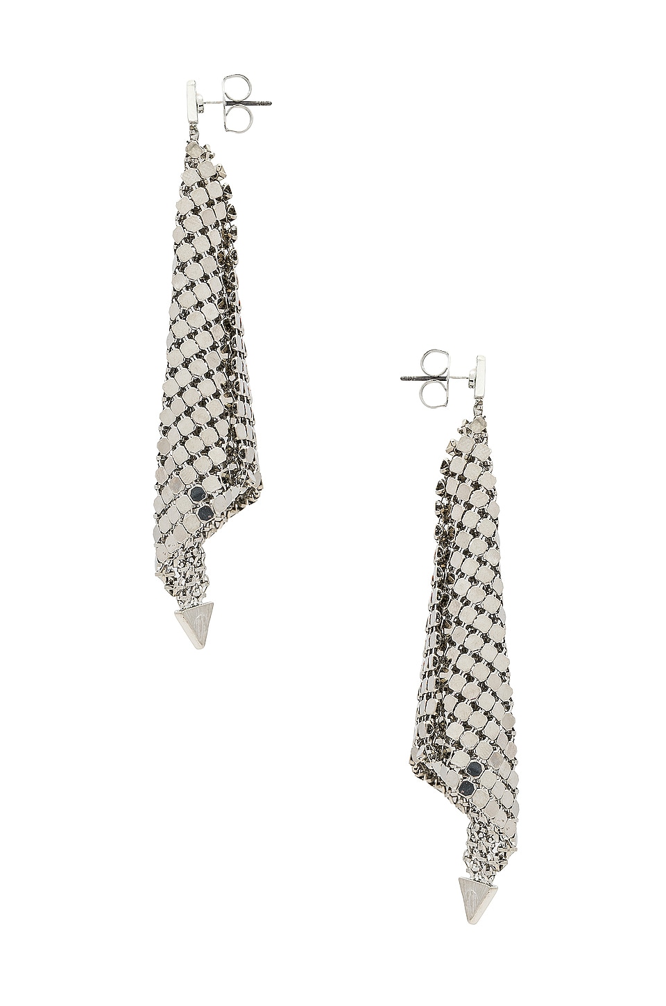SHASHI Rocky Earring in Silver