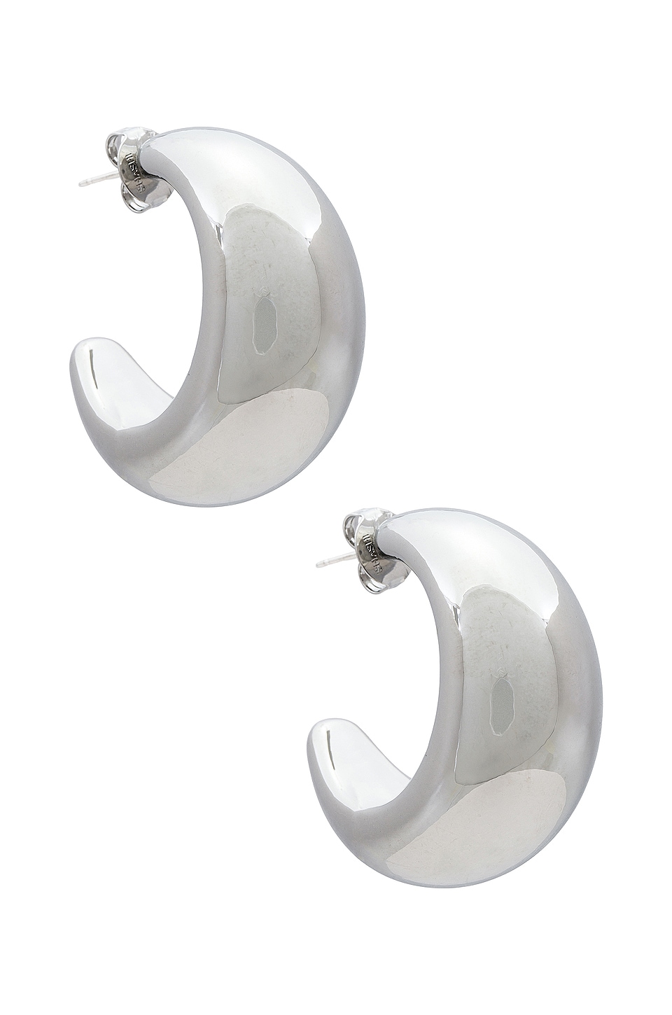 Image 1 of Tsuki Hoops in Silver