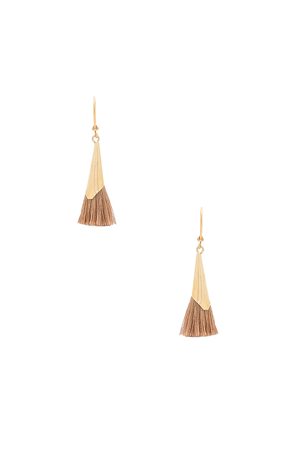 SHASHI Jill Cone Earring in Nude | REVOLVE