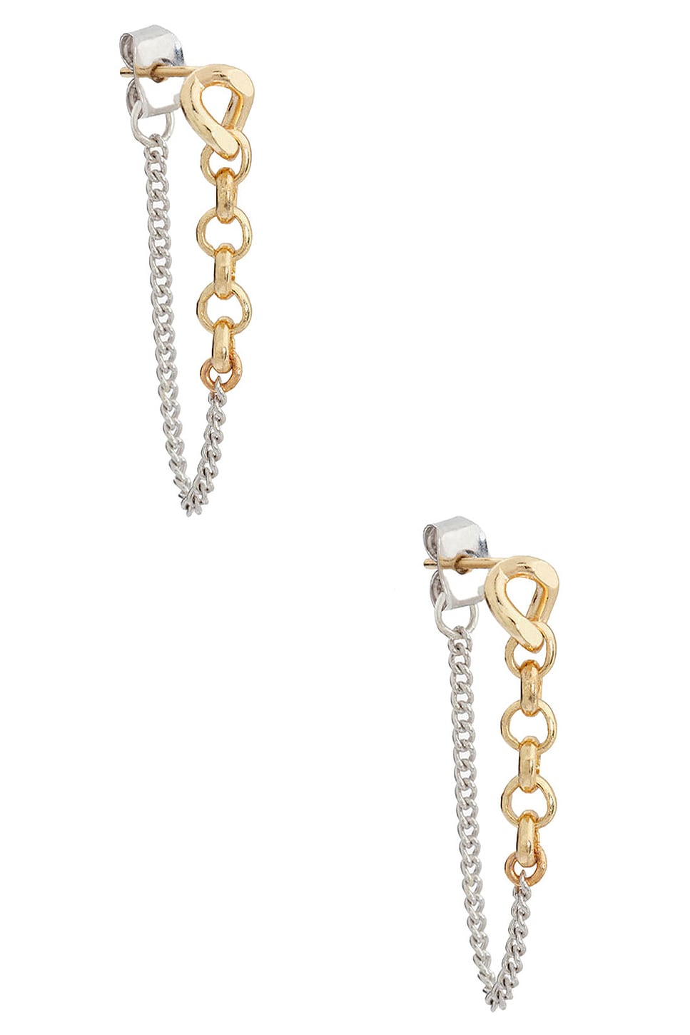 Gemini Chain Earring
