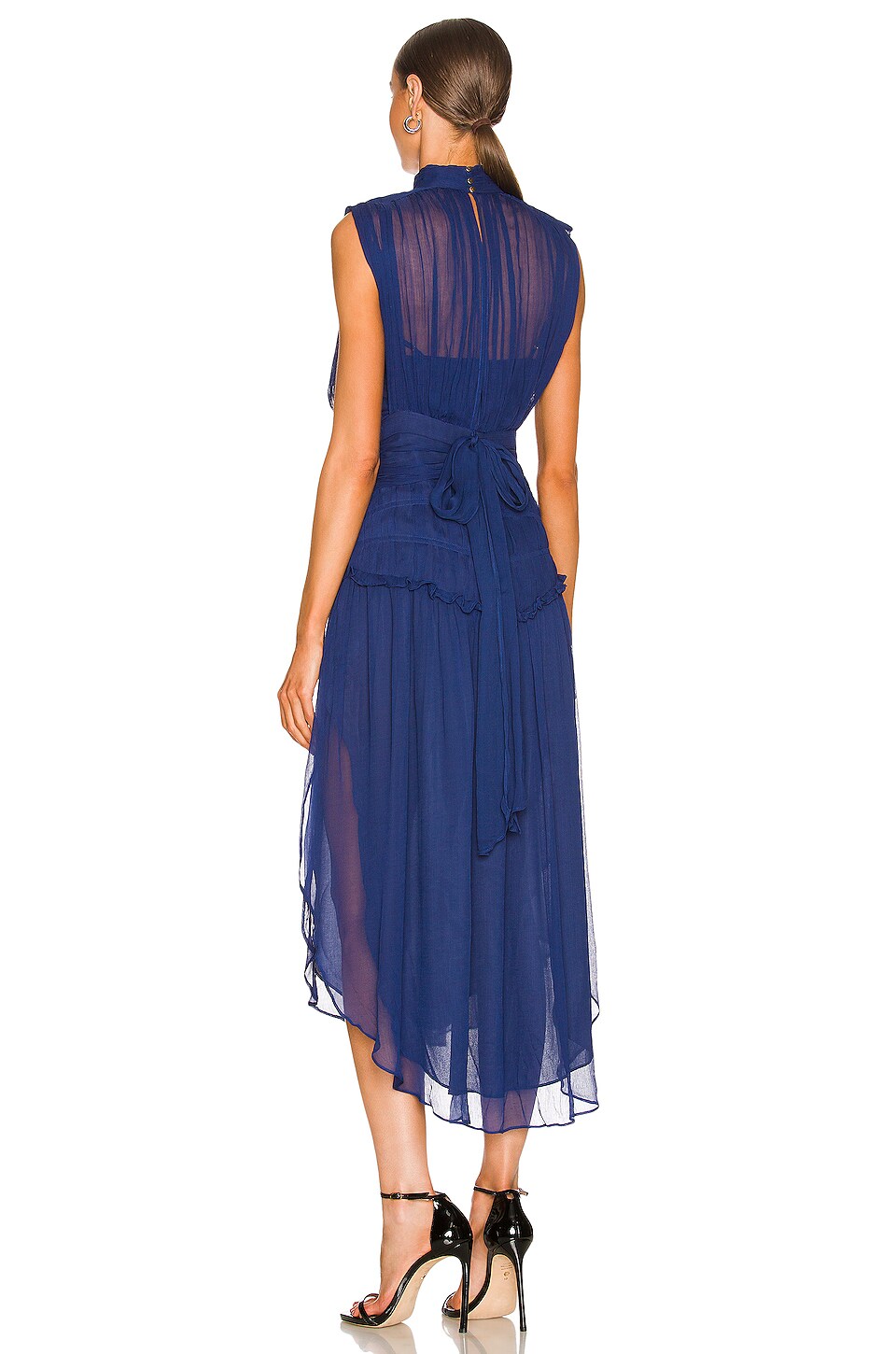 shona joy safira sleeveless ruched mini dress Shona Joy Safira Sleeveless Ruched Mini Dress Size 6