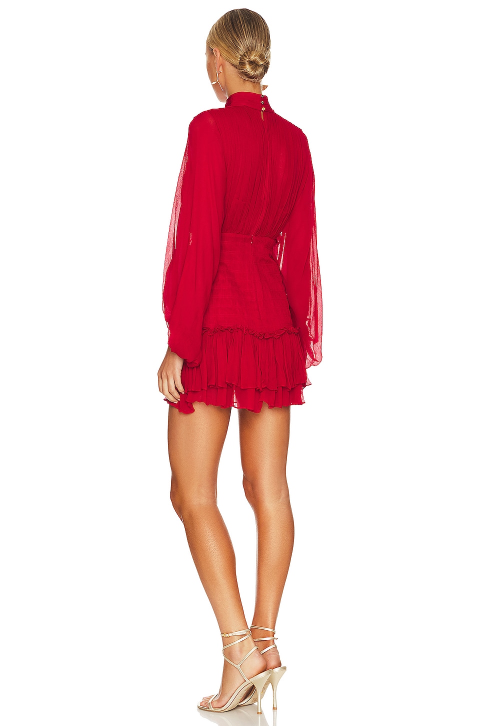 Shona Joy Lonie Long Sleeve Mini Dress