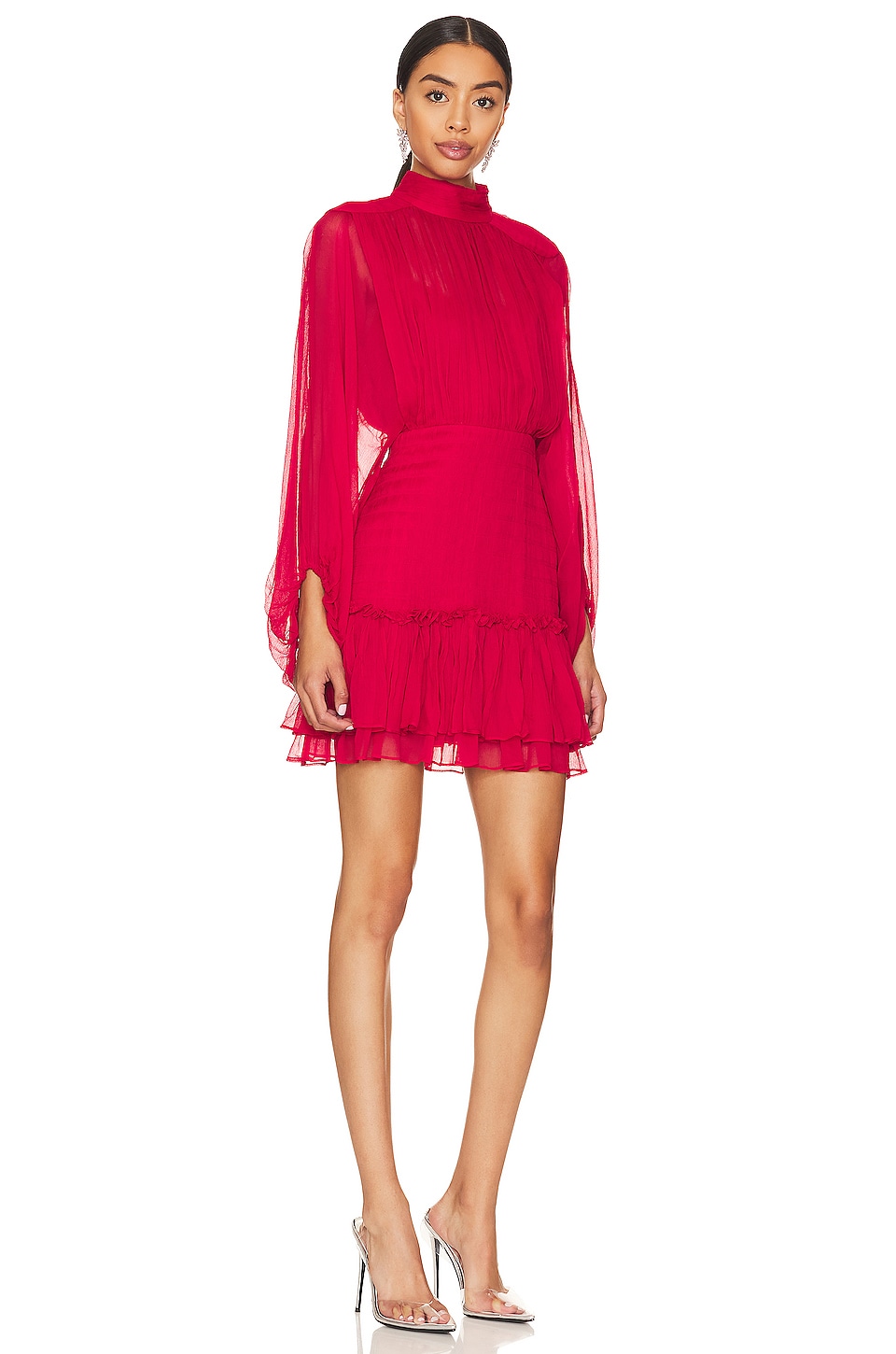 Shona Joy Leilani Long Sleeve Mini Dress thumbnail