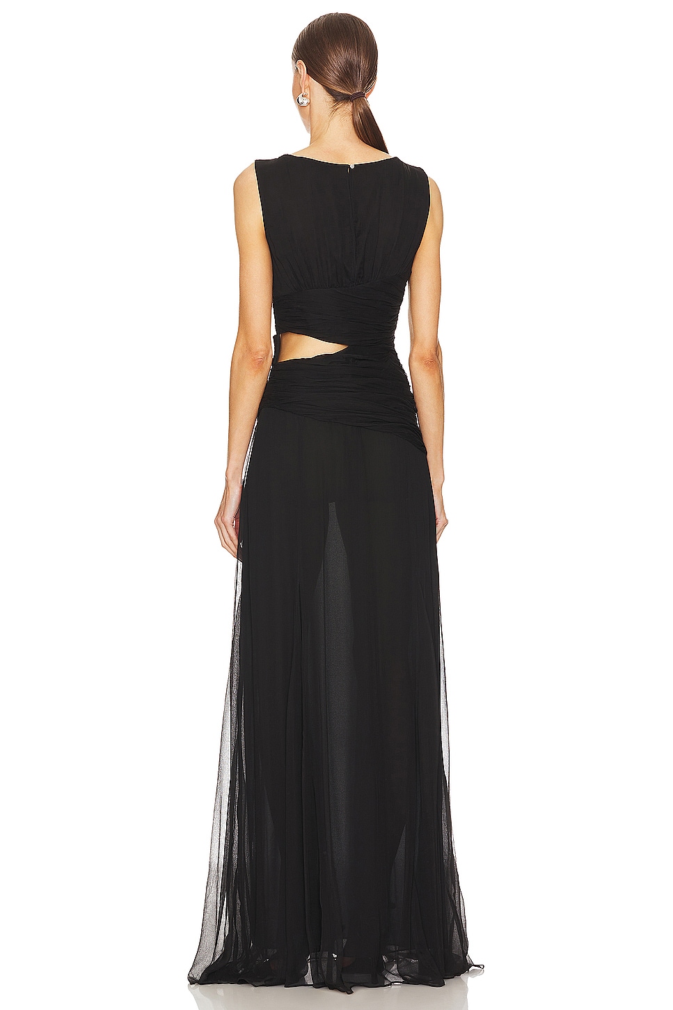 Shona Joy Claude Cut Out Maxi Dress