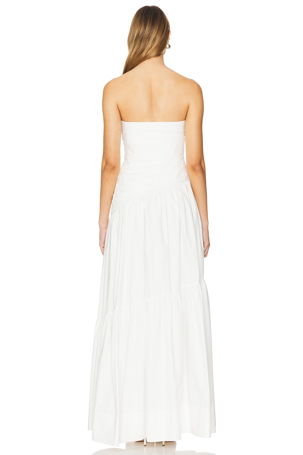Shona Joy Maiori Strapless Tiered Maxi Dress