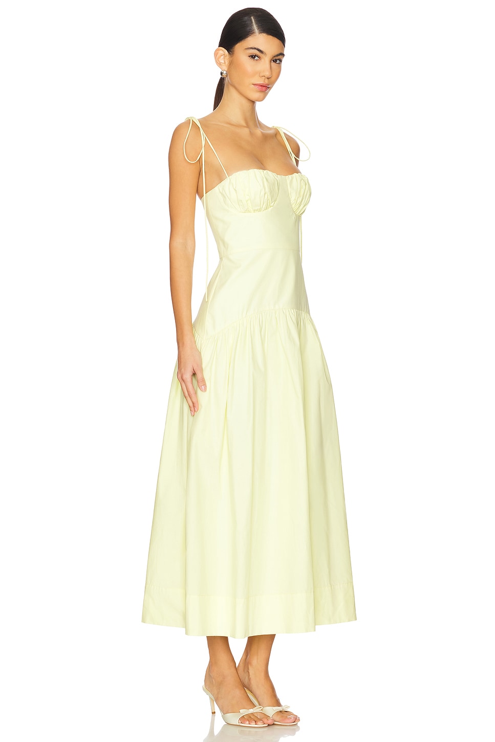 Shona Joy Maiori Gathered Midi Dress thumbnail