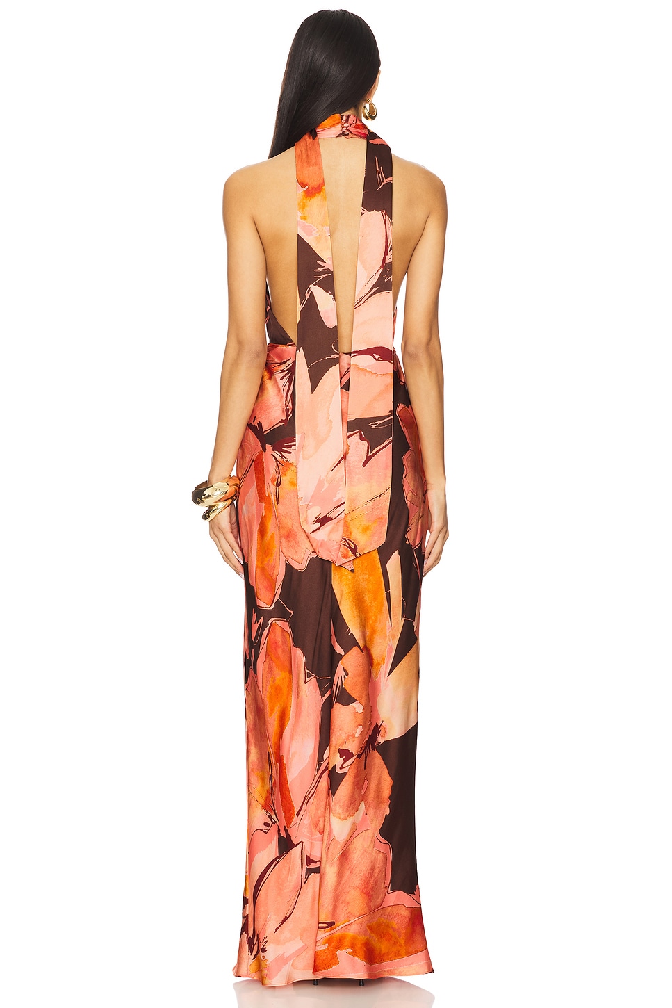 Emerson Halter Neck Maxi Dress