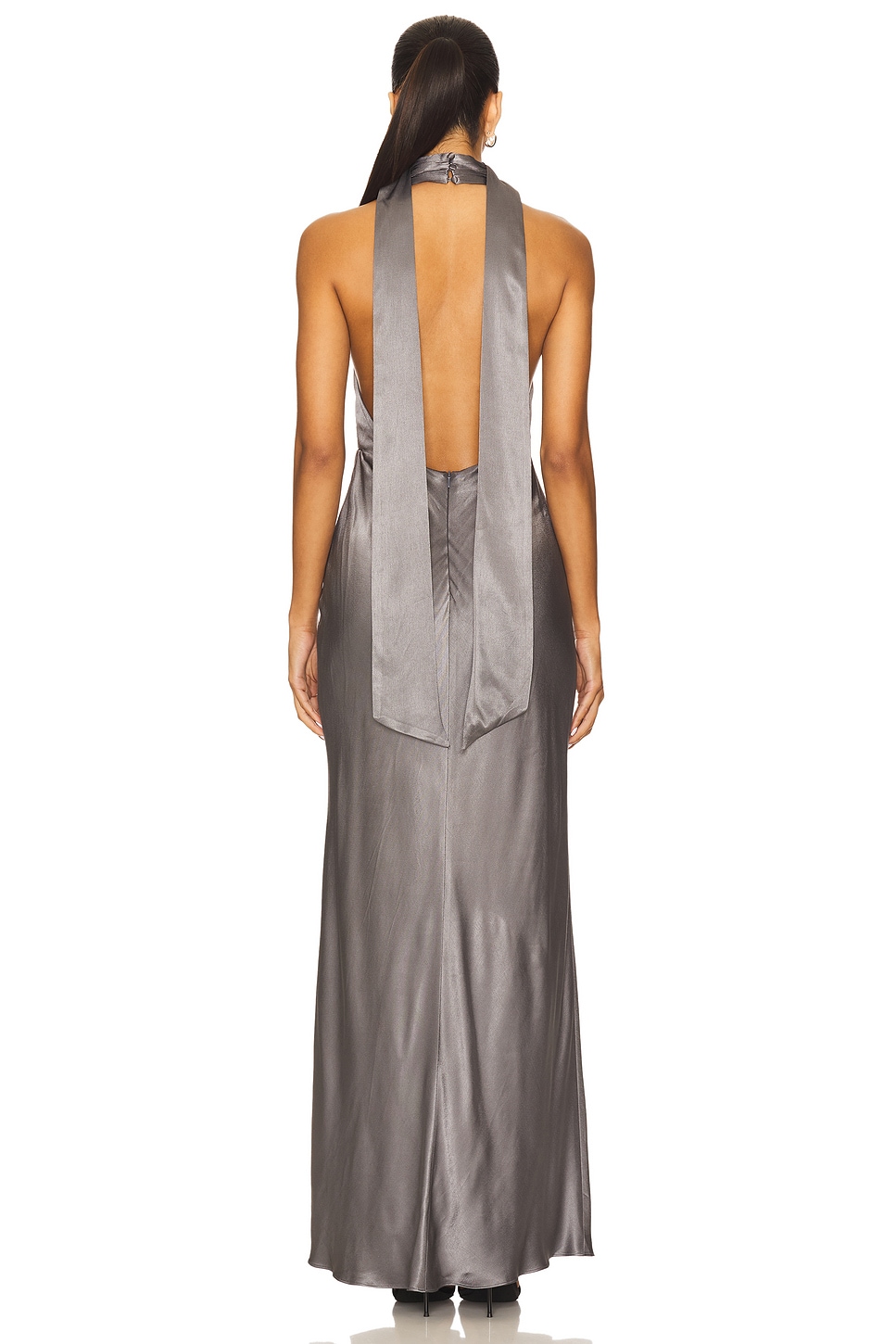 Agnes Halter Neck Maxi Dress