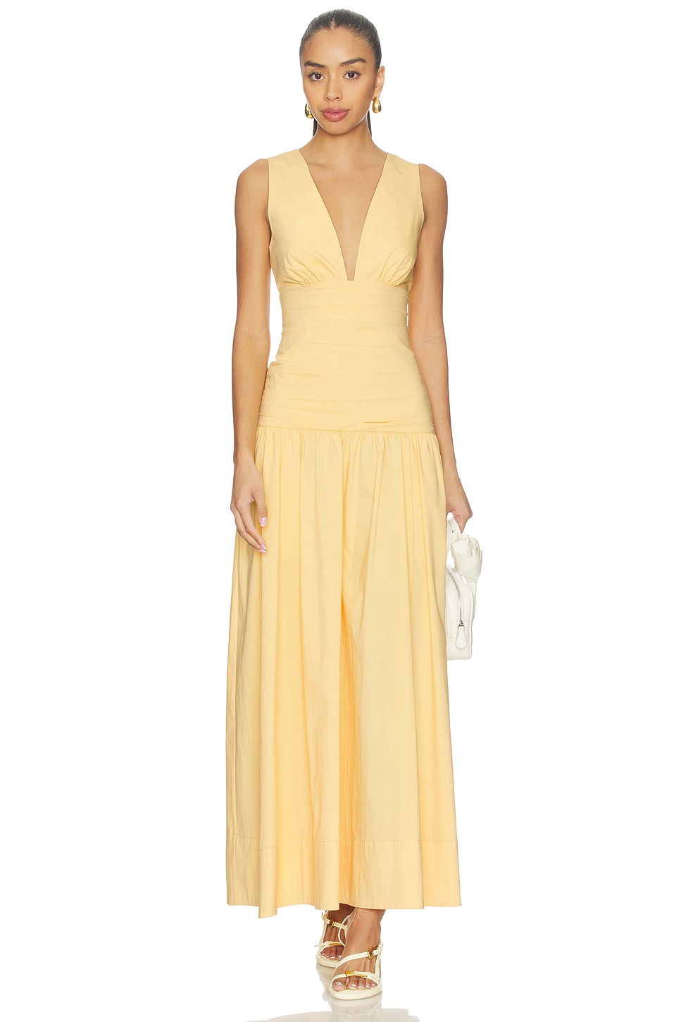 Campbell Gathered Maxi Dress - thumbnail 2