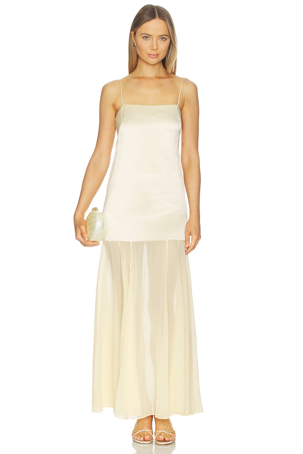 drop waiste dresses NONO Lemon Drop Midi Dress N303-5814 10y