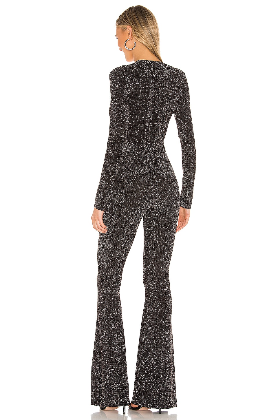 Show Me Your Mumu Martina Jumpsuit in Dancing Queen Shine Black | REVOLVE