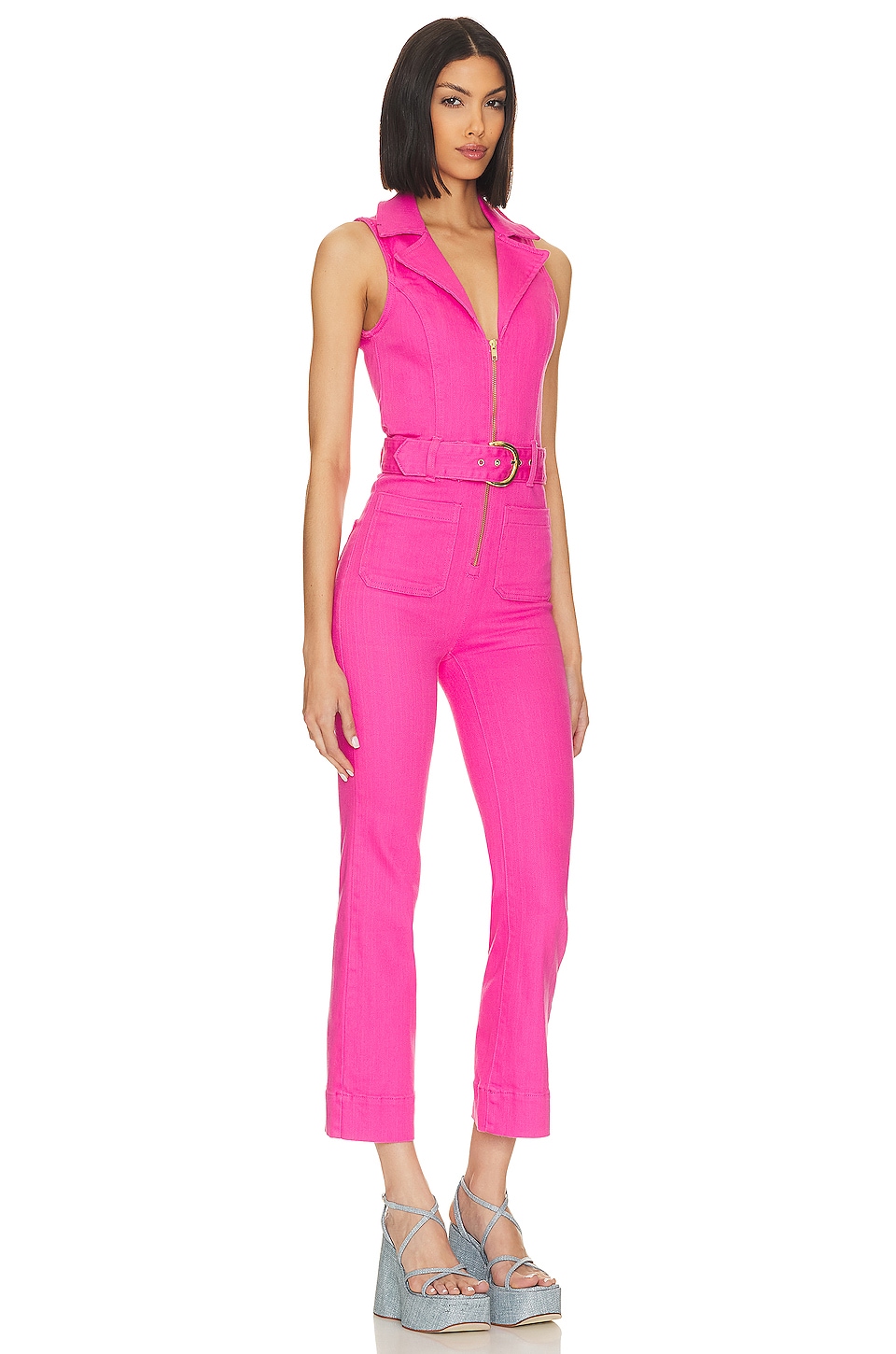 Jacksonville Cropped Jumpsuit - Thumbnail 2