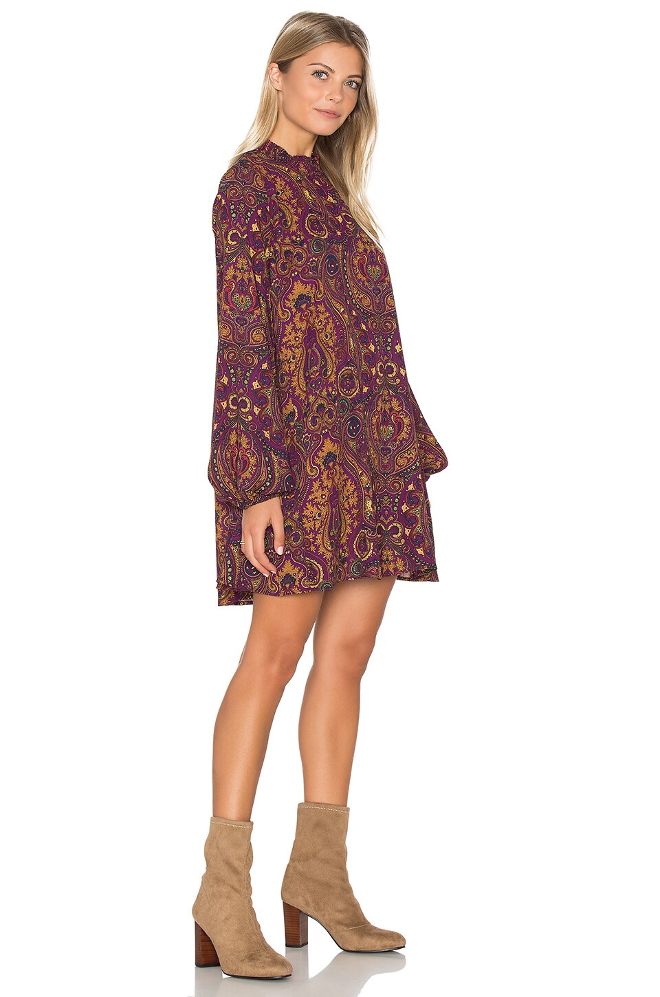 Show Me Your Mumu Junebug Dress in Princess Plum