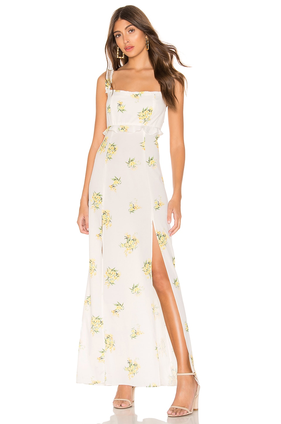 Show Me Your Mumu Dresses SHOW ME YOUR MUMU BRISTOL DRESS IN WHITE.
