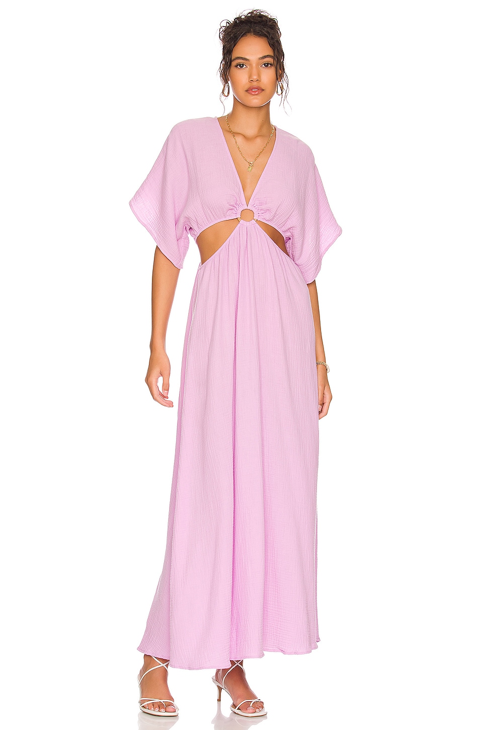 Mumu Dana Dress in Bright Lilac | REVOLVE