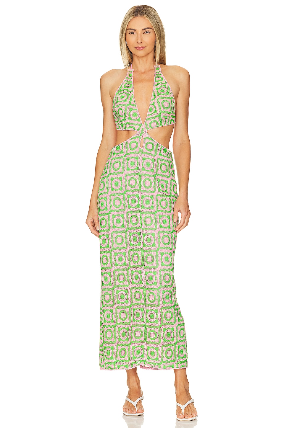 Show Me Your Mumu Muse Midi Dress in Flower Power | REVOLVE