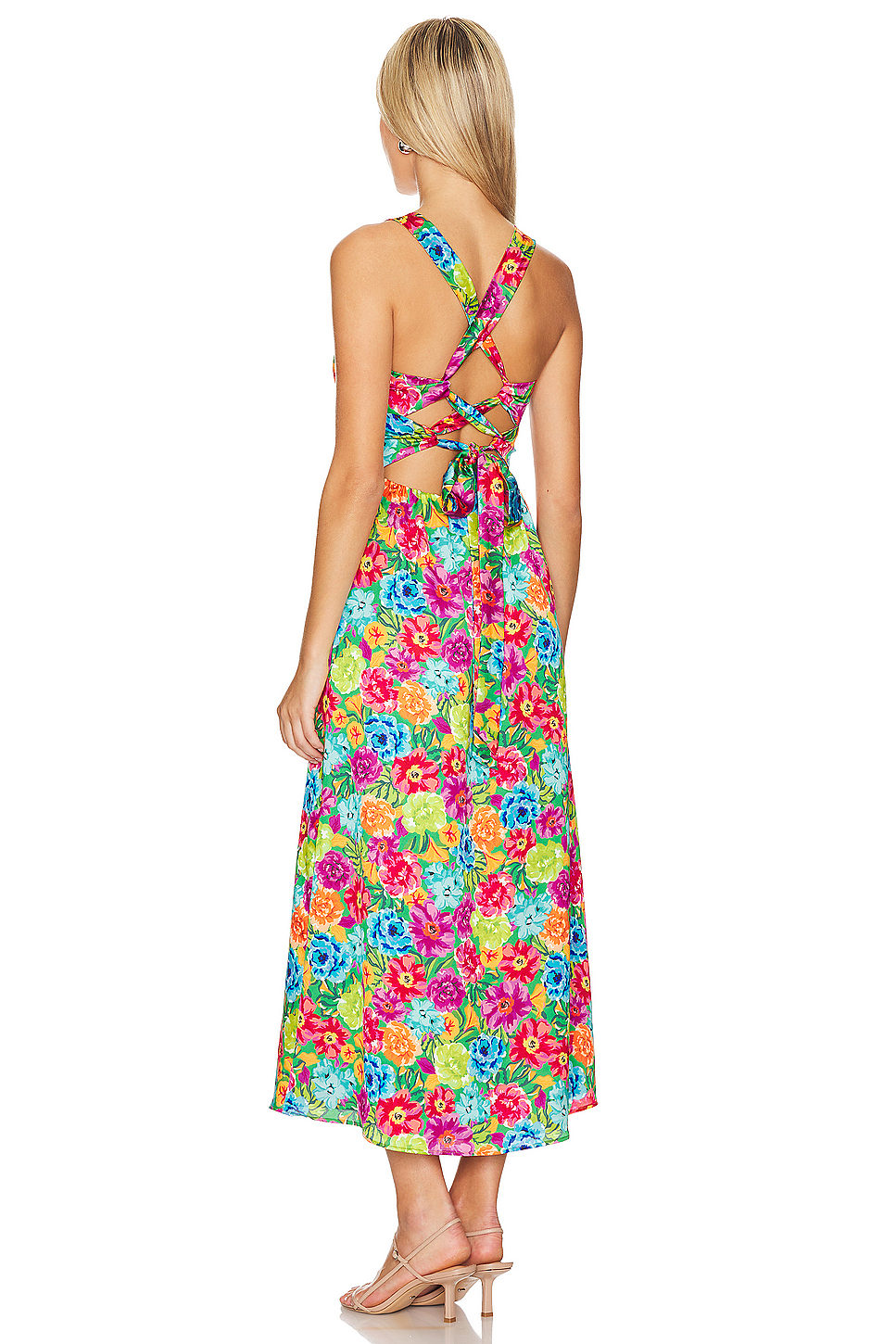Show Me Your Mumu Mina Midi Dress