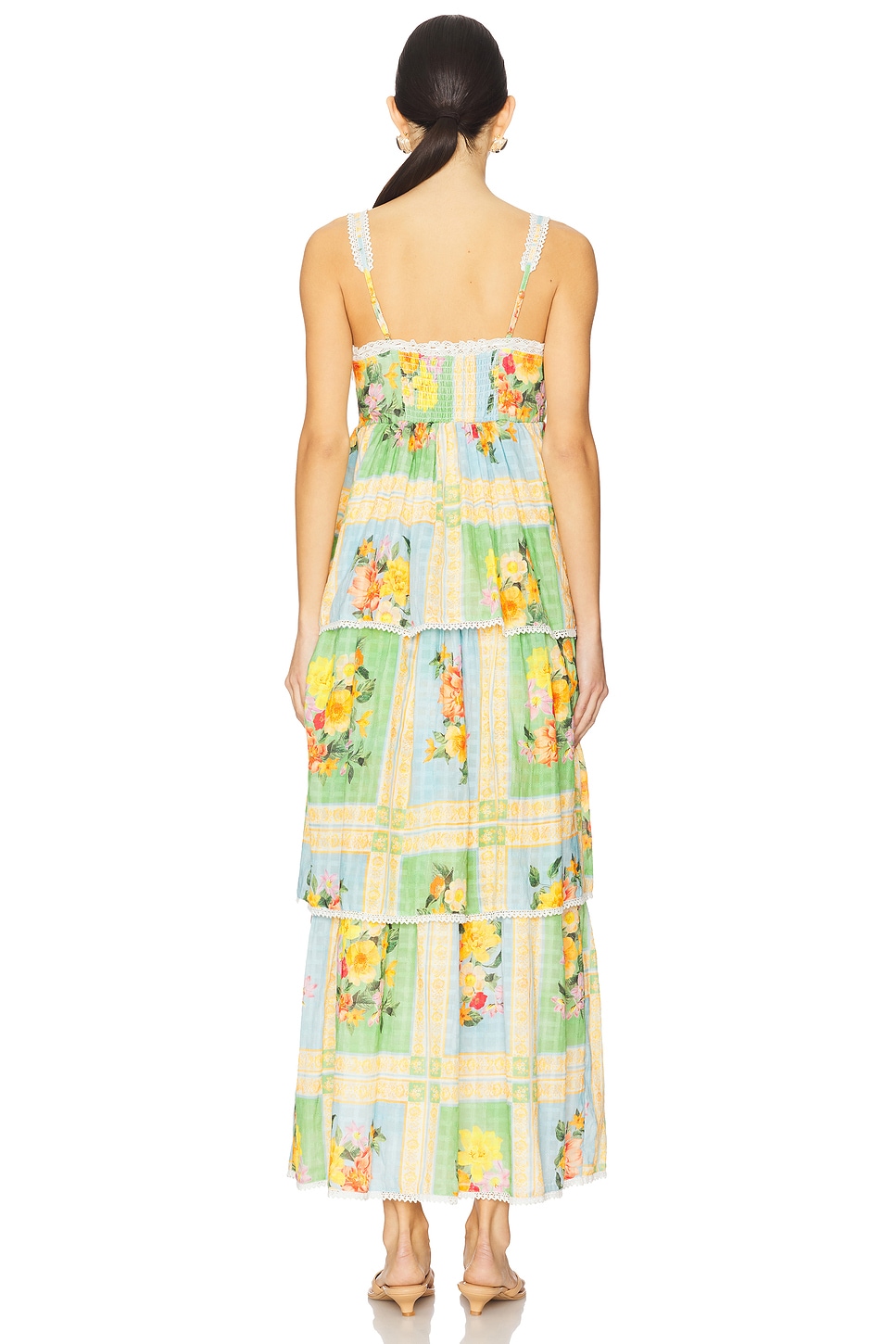 Show Me Your Mumu Peyton Midi Dress in Country Bouquet | REVOLVE