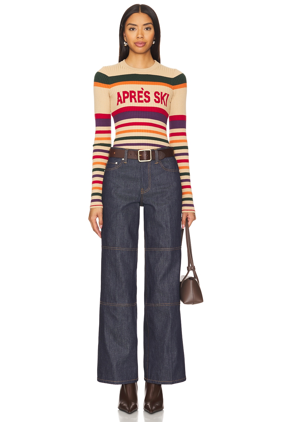 Show Me Your Mumu Slopes Sweater in Apres Ski Stripe | REVOLVE