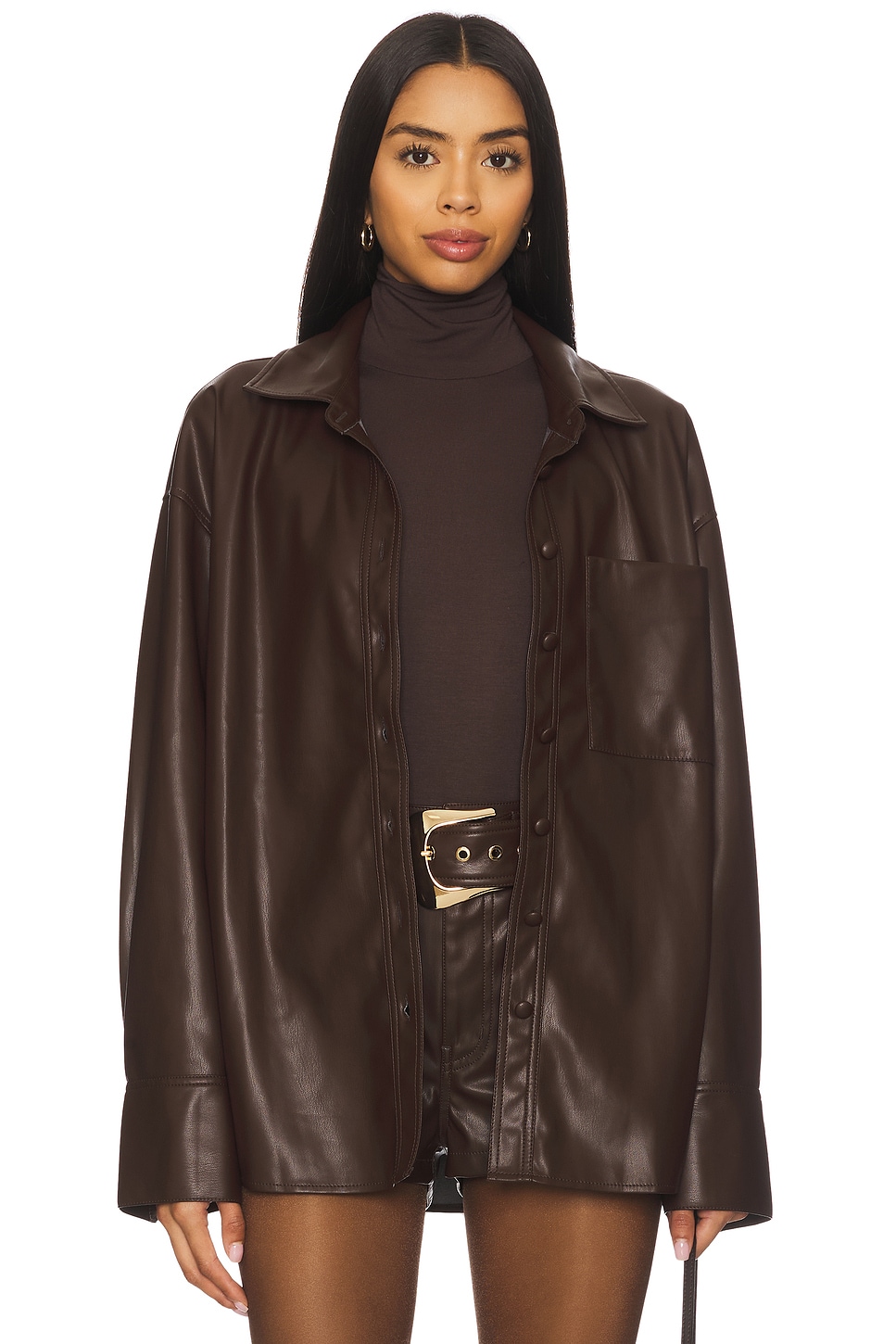 x REVOLVE Lincoln Shirt Jacket