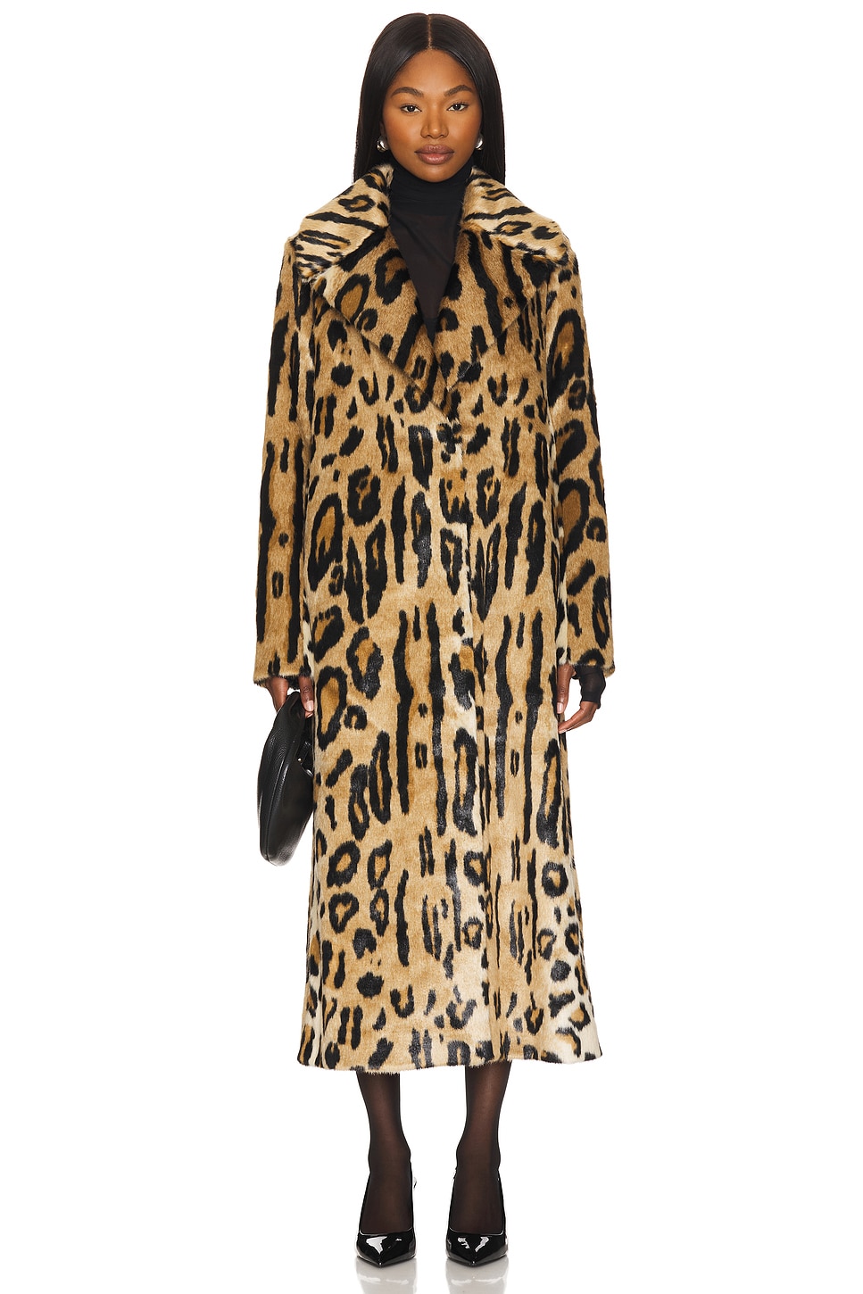 Miss Cindy Faux Fur Overcoat