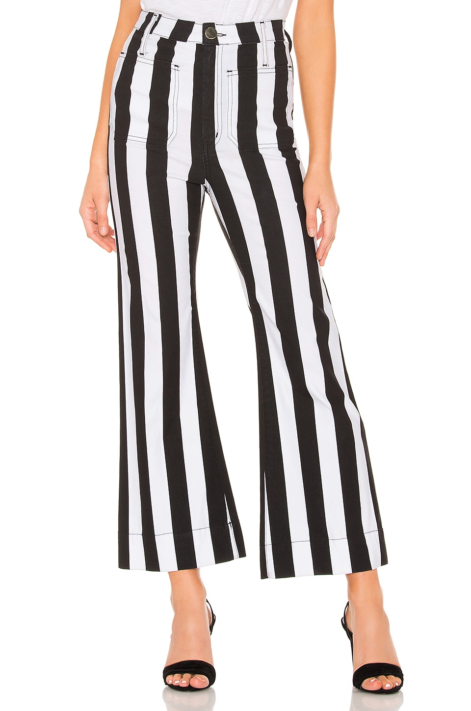 Your Mumu Cropped Farrah Trouser Pant 