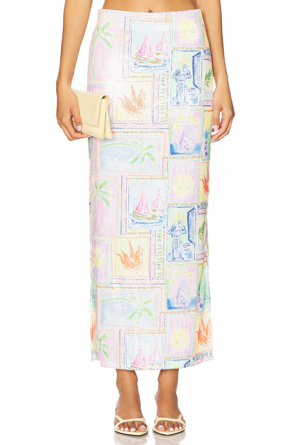 Sunlight Midi Skirt