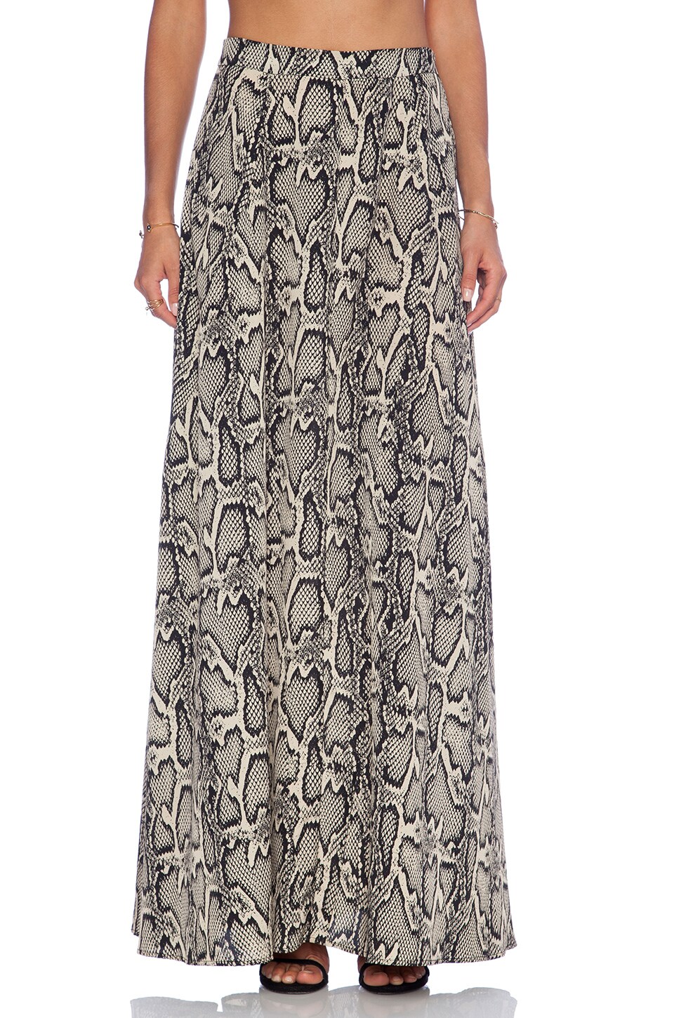 Image 1 of Princess Di Ballgown Skirt in Python Press