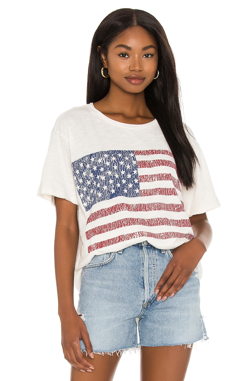 Show Me Your Mumu Cooper Tee in American Flag Graphic | REVOLVE