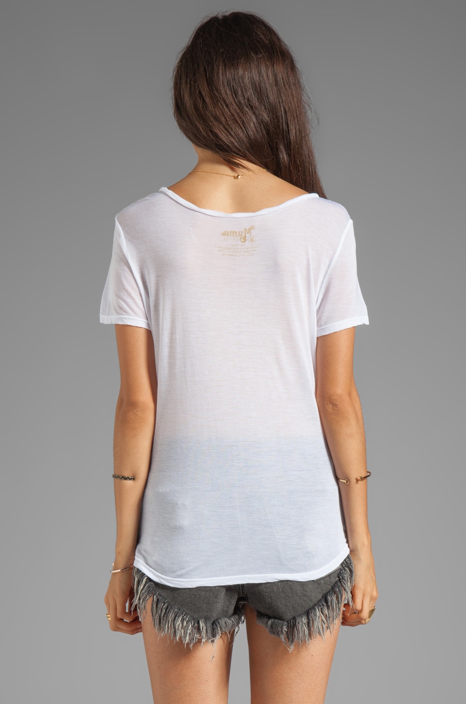 Show Me Your Mumu Graphic Walker Tee in Shark Attack