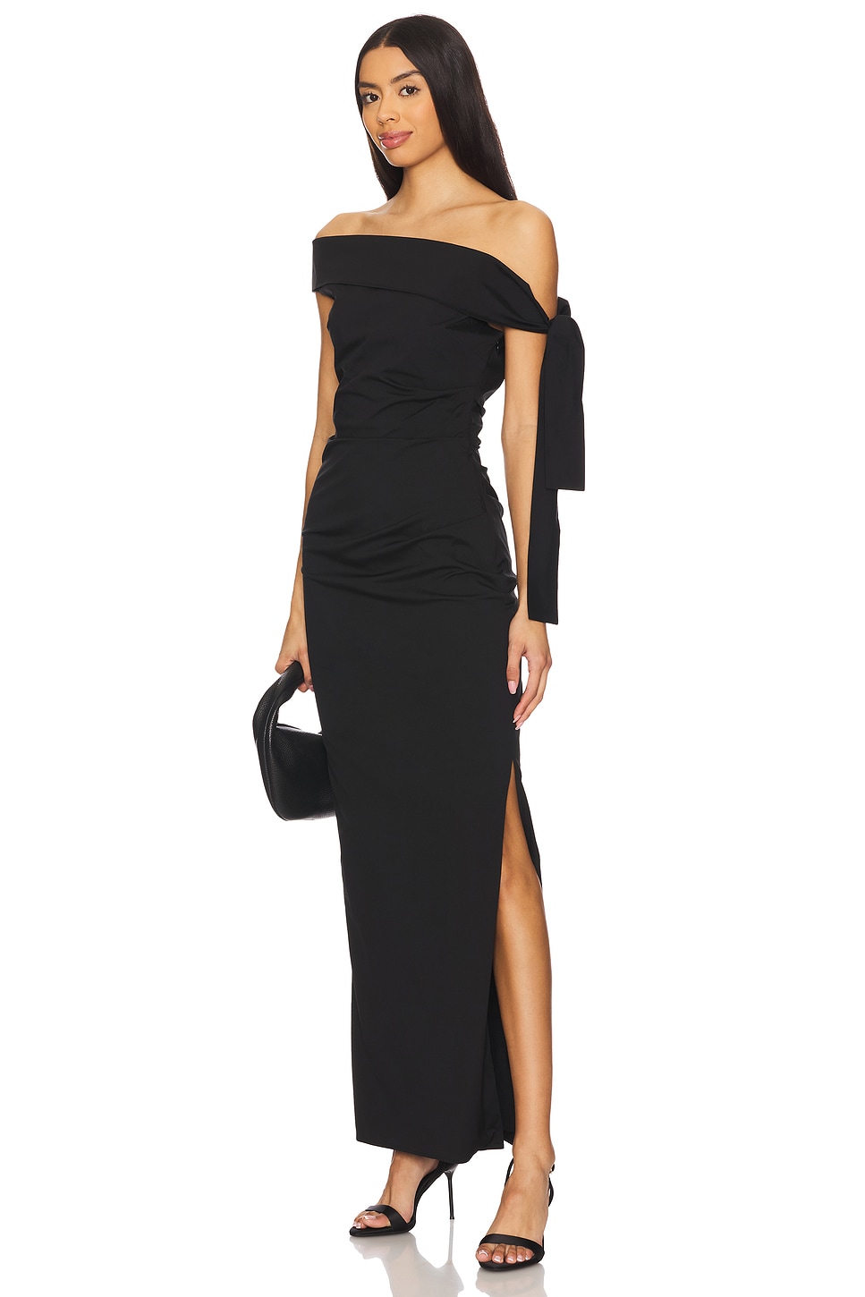 ROBE DE SOIRÉE DAHLIA en Black REVOLVE