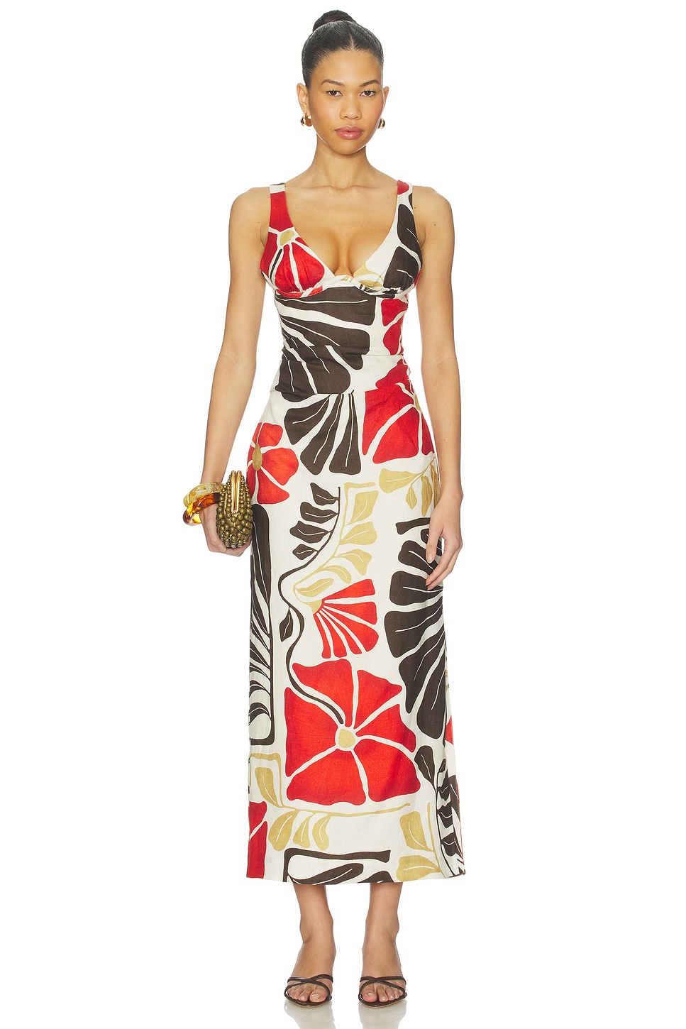 Julietta Balconette Midi Dress Julietta Balconette Midi Dress