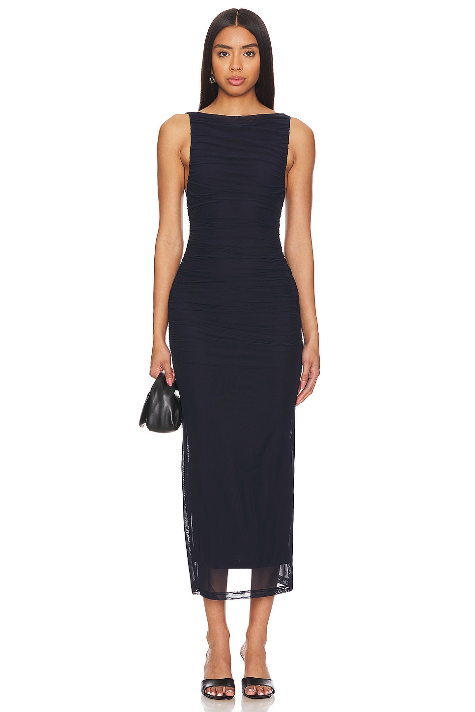 Significant Other VESTIDO MIDI SARIA en Midnight