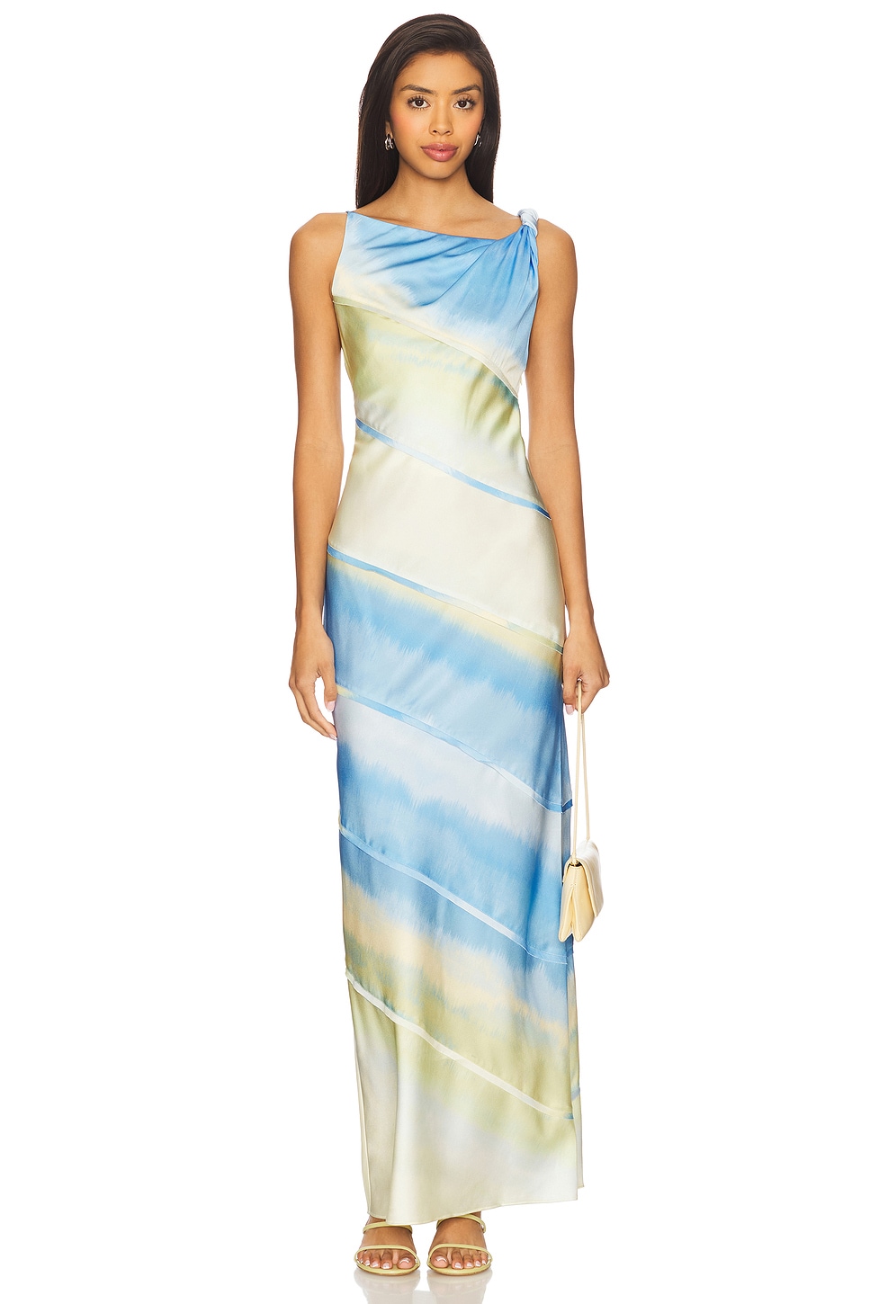Significant Other Kahlo Gown in Vista Stripe | REVOLVE
