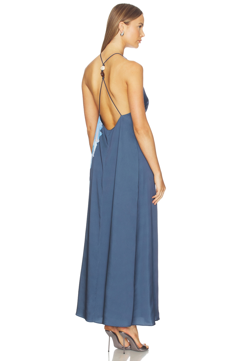 Significant Other Casea Maxi Dress in Petrol Bloom | REVOLVE Significant Other Casea Maxi Dress in Petrol Bloom | REVOLVE