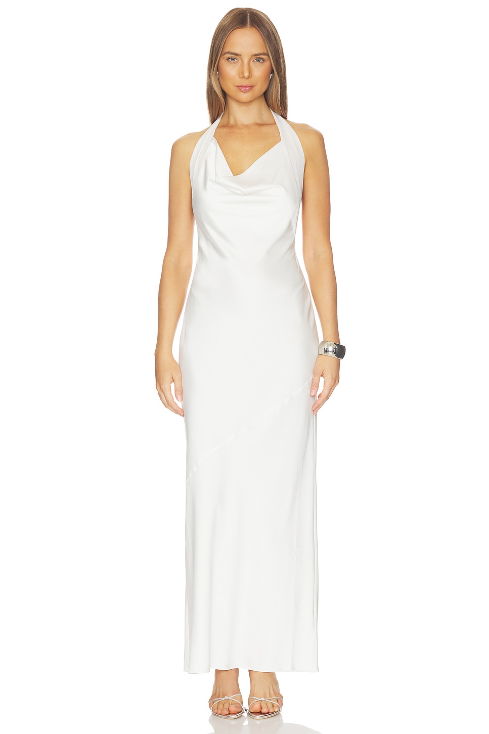 Significant Other Devlyn Halter Maxi Dress in Ivory | REVOLVE