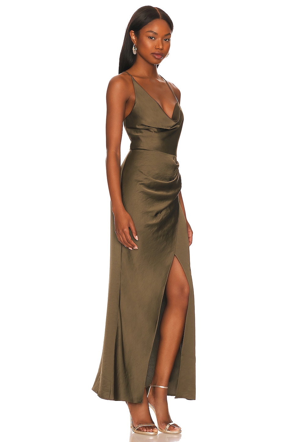 Significant Other Aria Dress in Olive