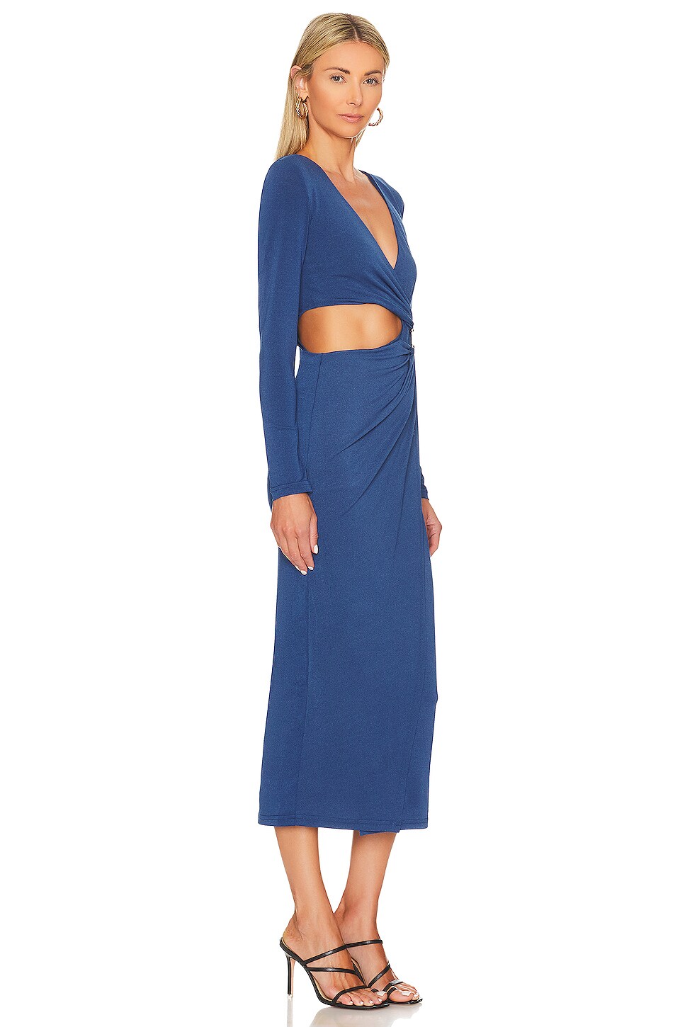Significant Other Audrey Midi Dress in Indigo
