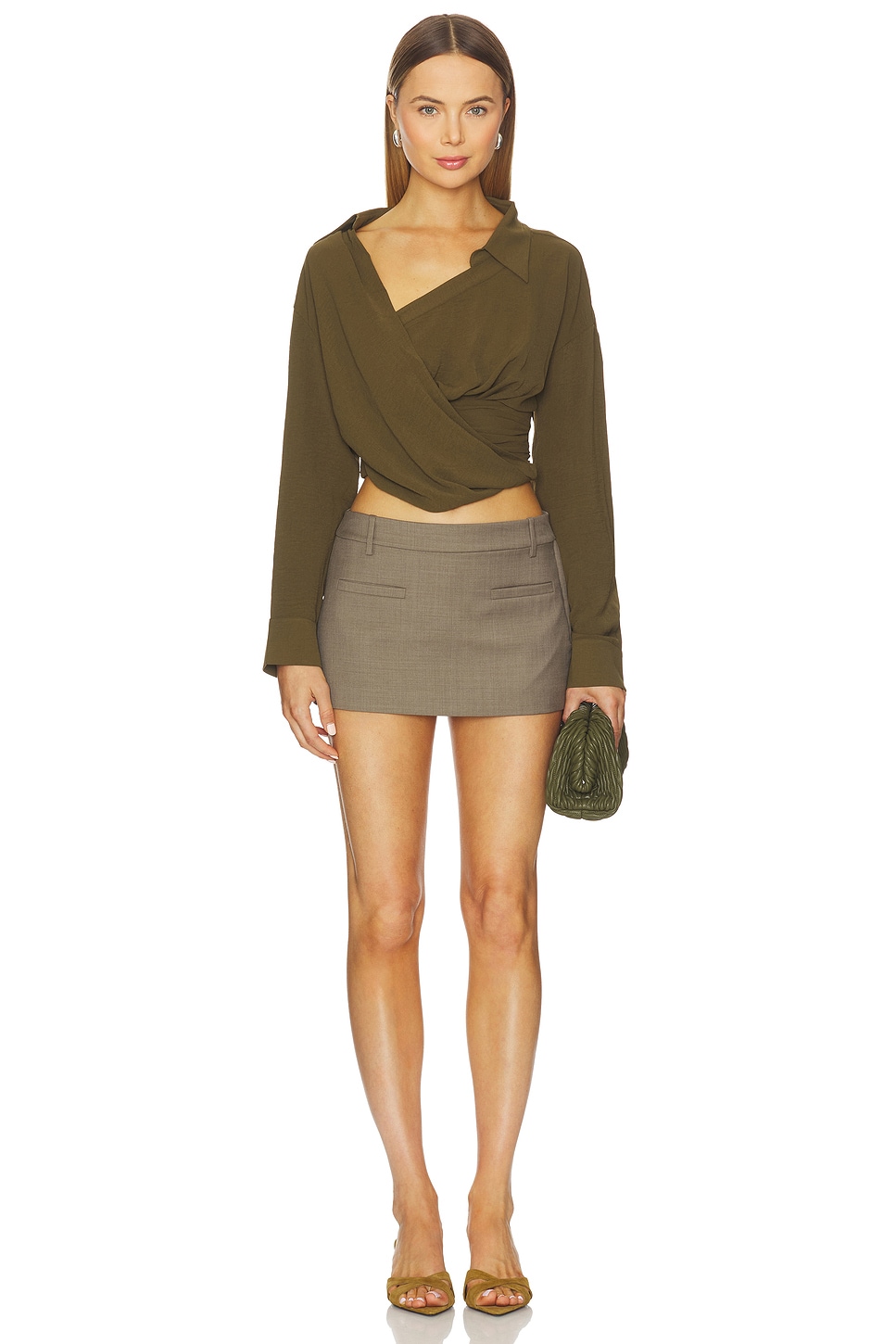 Solenne Long Sleeve Top