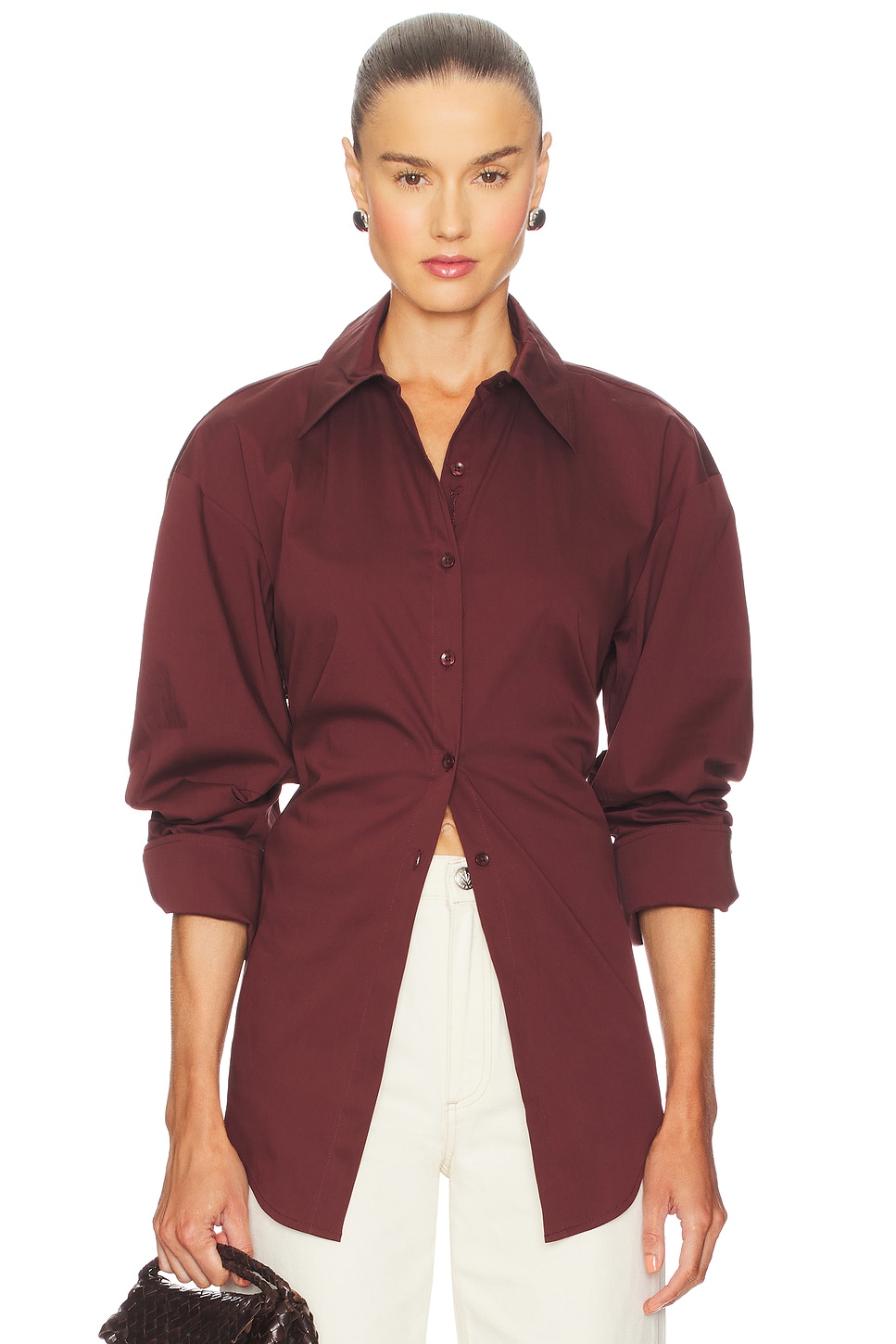 Loch Poplin Button Up Shirt - thumbnail 3