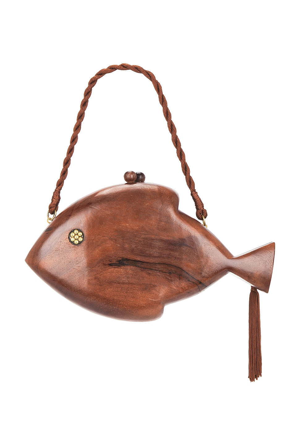 Carved Fish Clutch
