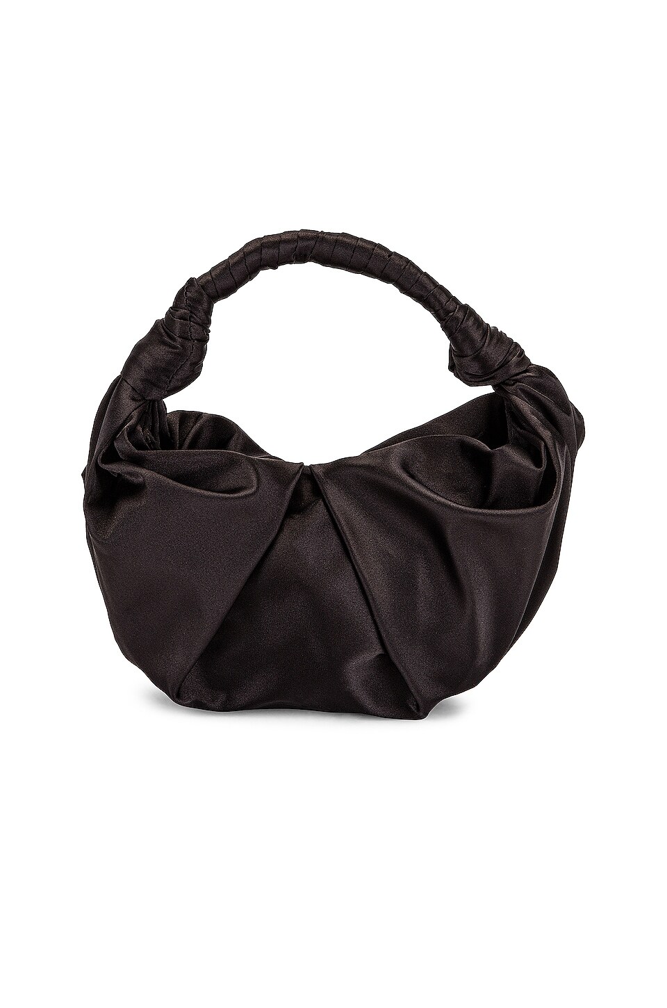 SIMONMILLER Lopsy Bag Satin in Black